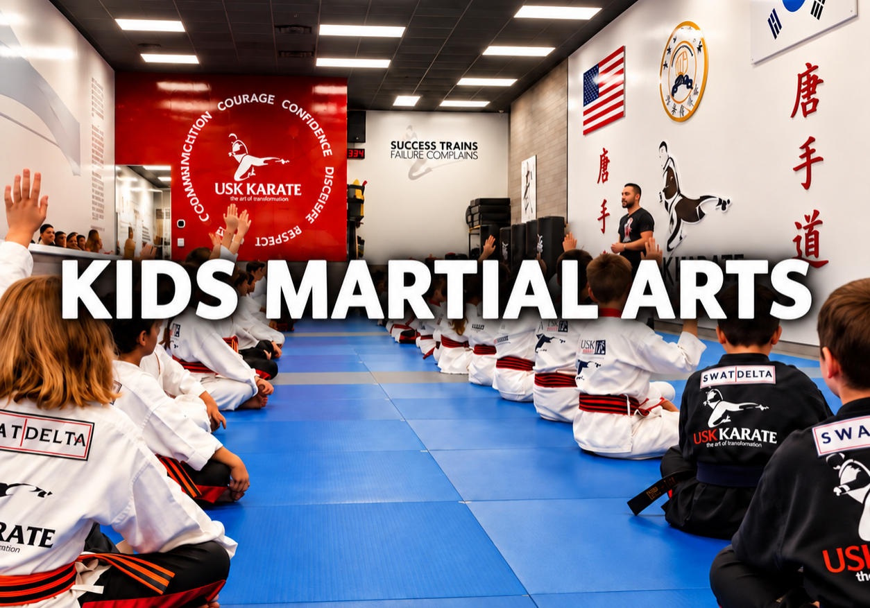 Kids Martial Arts Dojo Class